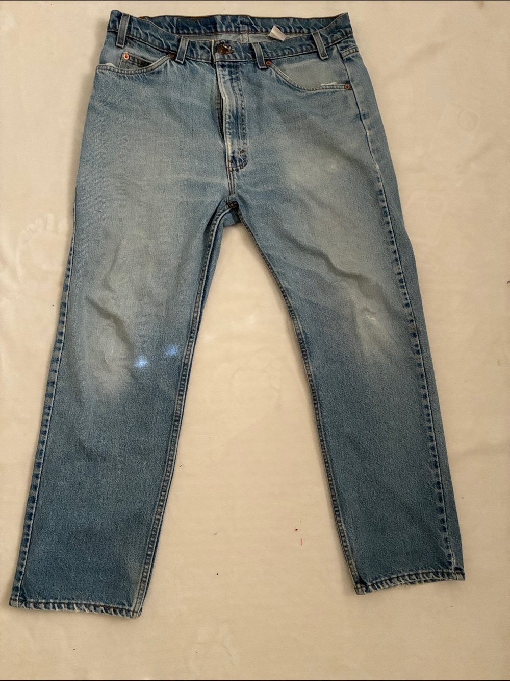 Levi’s 505 Vintage USA Orange Tab Jeans